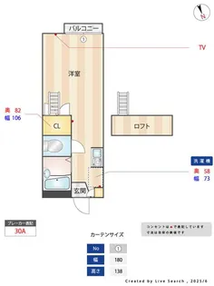 五番館【2階】の間取り