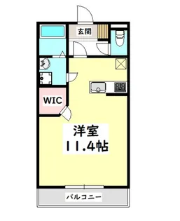 Jouer Createur(ジュールクレアトゥール)A棟【1階】の間取り