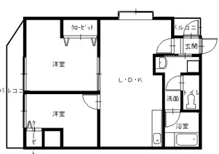 パークシティ諏訪【4階】の間取り