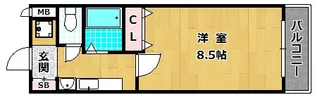M‘プラザ津田駅前十番館【5階】の間取り
