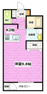 Green Verge【2階】の間取り