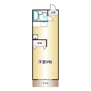 メゾンイサム【1階】の間取り