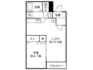 アンジェリーク【3階】の間取り