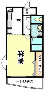 ロワジール【2階】の間取り