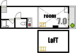 第7シティビル【3階】の間取り