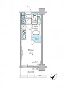 パークアクシス押上テラス【3階】の間取り