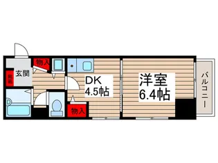 第21新井ビル【4階】の間取り