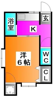 ユアーズ3【1階】の間取り