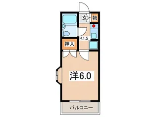 JOYフル六会【2階】の間取り