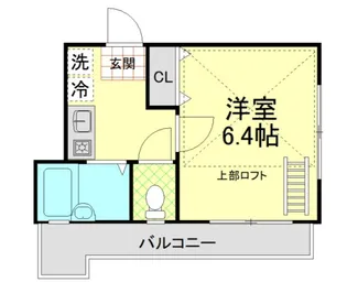 アーバンテラス横浜山手【1階】の間取り
