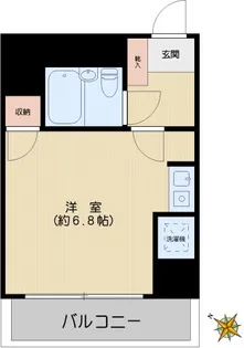 西片ハイツ【2階】の間取り