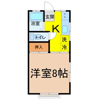 キャンドルテラス【2階】の間取り