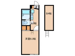 REEGO桜ケ丘【2階】の間取り