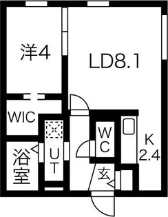 NOVA北円山(ノーヴァキタマルヤマ)【4階】の間取り