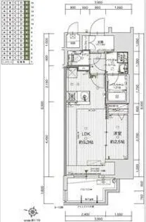 グランフォーレ久留米駅プレミア【6階】の間取り