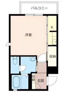 エムケイ新鎌【2階】の間取り