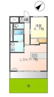 メゾン・ド・ラフェリア【3階】の間取り