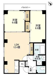 Rest Hirai【8階】の間取り