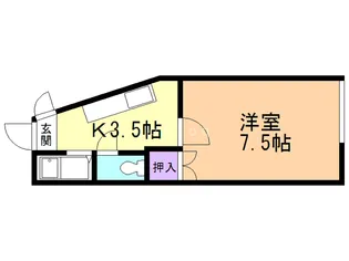 VIVACE MATSUMORI【1階】の間取り