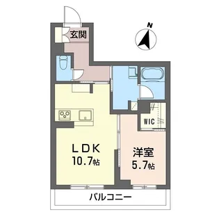 モハ セレーノ【1階】の間取り