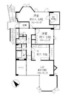 メゾン有禧【2階】の間取り