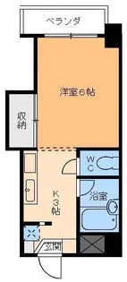 VIPマルジョウ【4階】の間取り