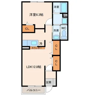 コンフォート葉山I【1階】の間取り