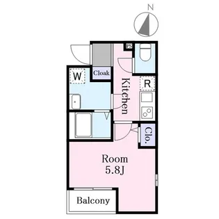J-Maison蕨II【2階】の間取り