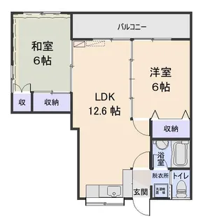 オトナオビル【2階】の間取り
