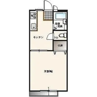 メゾンドオランジュ城東【1階】の間取り