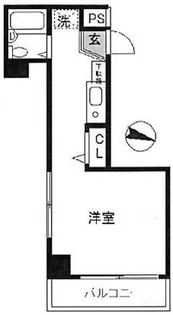 ホーメストハイツ本郷【9階】の間取り