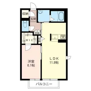 Joy鎌倉【2階】の間取り