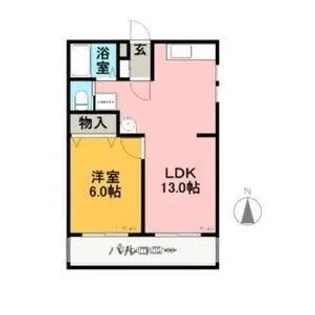 メモリーあかつき【3階】の間取り