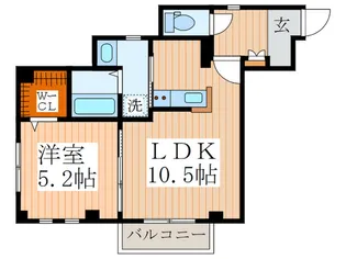 レジデンス白鷺【3階】の間取り