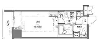 フェニックス横濱関内BAY MARKS【3階】の間取り