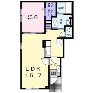 シャラロステ【1階】の間取り