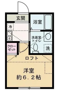 カーサ・エテルナ西橋本【2階】の間取り