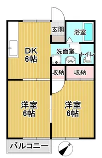 サンコーポ21【2階】の間取り