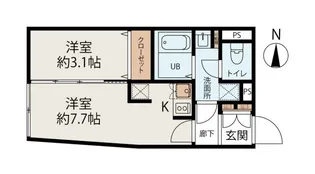 CHARLOTTE【3階】の間取り