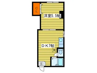 上野ビル【3階】の間取り