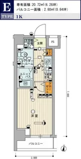 スカイコート中村橋第2【4階】の間取り