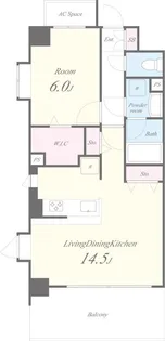 アルカディア田園調布【3階】の間取り