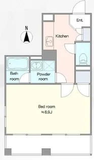 サクセス湘南八重咲ビル【2階】の間取り