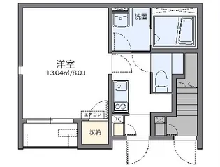 レオネクストリルハウスII【1階】の間取り