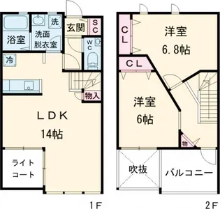 プレミアムアイランド西島IIIの間取り