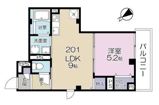 グレース マルニIII【2階】の間取り