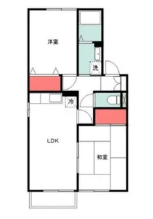 メゾンラフィーネ【1階】の間取り