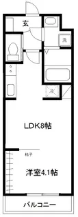 ソアヴィータララ手倉田B棟【3階】の間取り