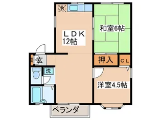 ドエル・クレスト【2階】の間取り