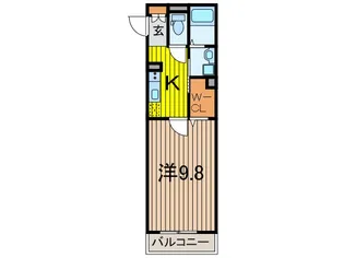Brilliance【2階】の間取り